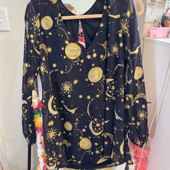 Show Me Your Mumu Celestial Tessa Tunic XS - Picture 2 of 9